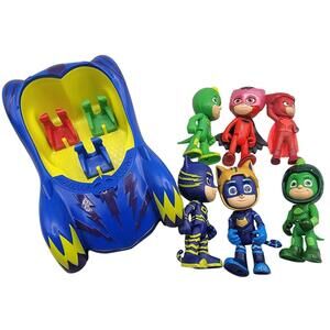 PJ Masks Action Figures and Car